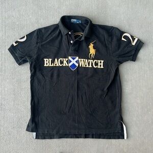 Polo By Ralph Lauren Black Watch #2 Polo Shirt Large